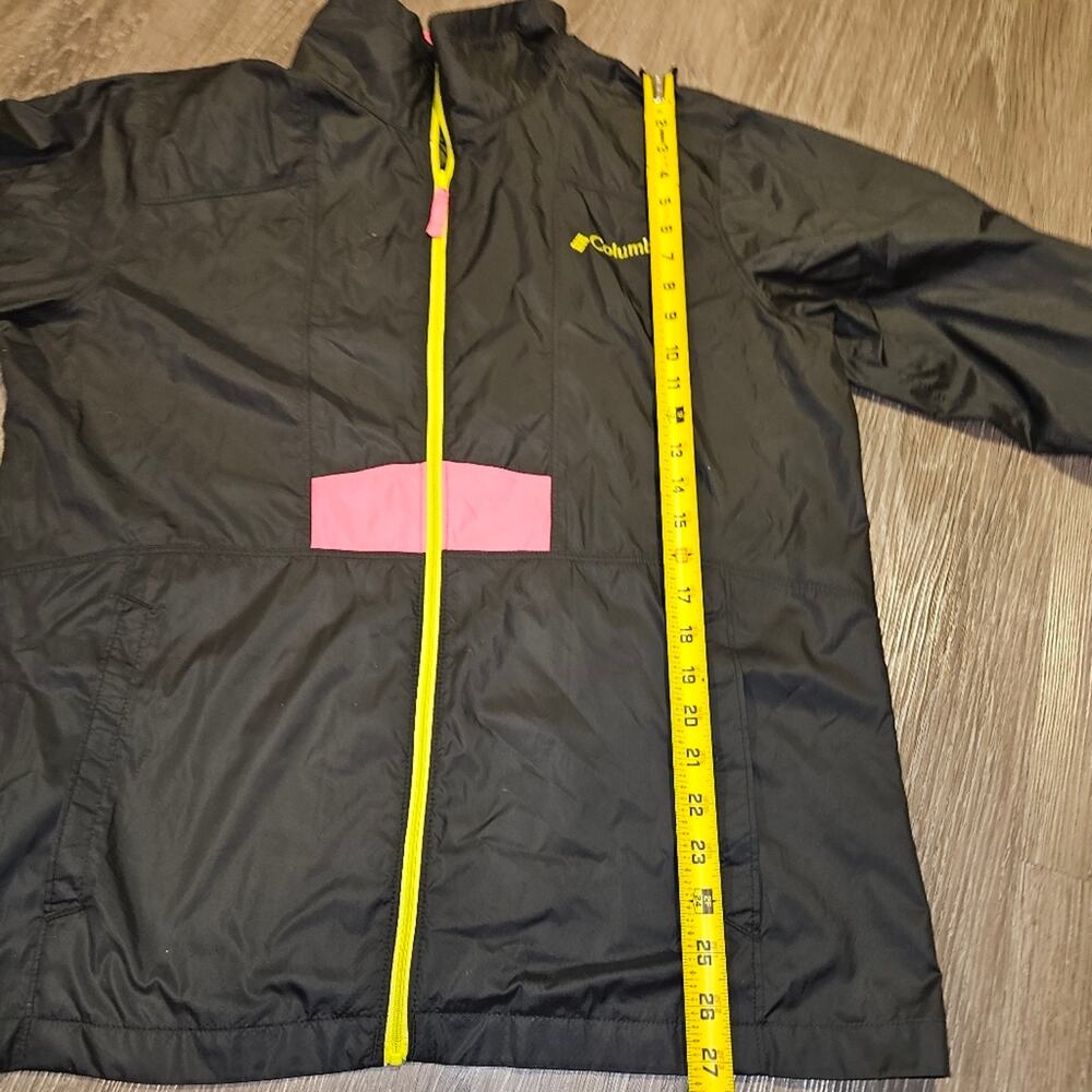 Columbia Lightweight Full Zip Windbreaker Jacket Size Medium - Picture 3 of 6